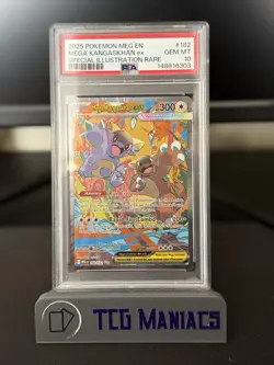 Kangaskhan EX Mega Evolution 182/132 Special Illustration Rare Card Psa 10 - Image 1