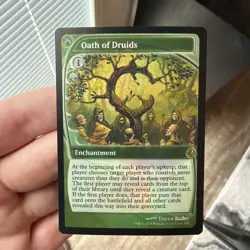 MTG Oath of Druids #212 Foil Future Sight Mythic Mystery Booster 2 (MB2) - Image 1