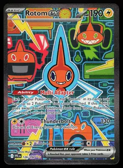 Rotom ex 126/094 Holo Special Illustration Rare Phantasmal Flames Pokemon Card - Image 1