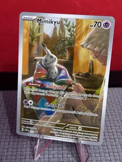 Mimikyu 075 SVP Black Star Promo Scarlet & Violet NM Pokemon - Image 1