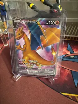Charizard V SWSH050 SWSH: Sword & Shield Promo Card Full Art NM - Image 3