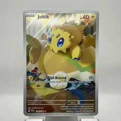 Pokemon Joltik Card 196/182 S&V Paradox Rift Full Art Holo Rare Illustration NM - Image 1