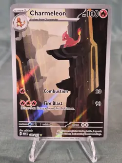 Pokemon Charmeleon 169/165 Rare Holo Scarlet & Violet 151 2023 English - Image 1