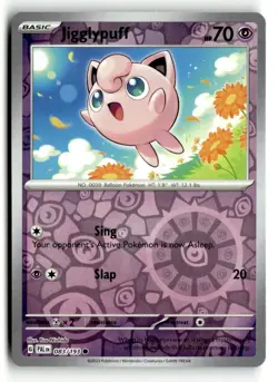 Jigglypuff 083/193 Common Paldea Evolved Pokemon Reverse Holo Near Mint - Image 1