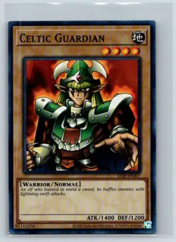 Celtic Guardian LOB-EN007 Legend of Blue Eyes (25th Anniversary) Yu-Gi-Oh NM - Image 1