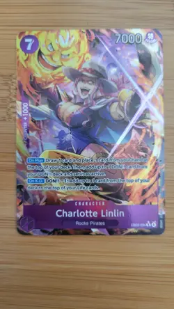 Charlotte Linlin EB03-034 R Alt Art Heroines Edition ENGLISH One Piece CCG - Image 1