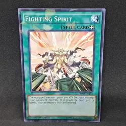 Fighting Spirit BP03-EN155 1st Edition Shatterfoil NM Near Mint Yu-Gi-Oh! Card - Image 3