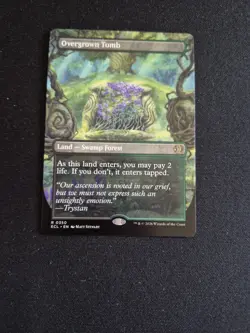 MTG - Overgrown Tomb (ECL) | Lorwyn Eclipsed | Borderless Non-Foil Rare - Image 1