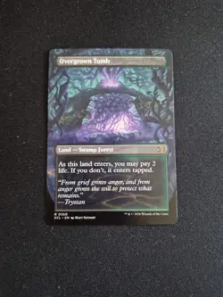 MTG - Overgrown Tomb (ECL) | Lorwyn Eclipsed | Borderless Non-Foil Rare - Image 3