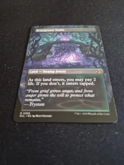MTG - Overgrown Tomb (ECL) | Lorwyn Eclipsed | Borderless Non-Foil Rare - Image 4