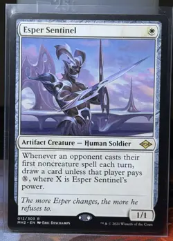 1x MTG Esper Sentinel - Modern Horizons 2 (MH2) #12 - Magic the Gathering - Image 1