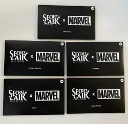MTG Secret Lair: Marvel (5) *Non-Foil* Sets *New Sealed* Wolverine Storm Groot - Image 1
