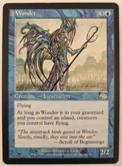 Wonder - Judgment Regular MTG Magic the Gathering NM/LP - Image 1