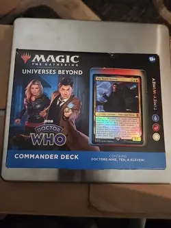 Magic the Gathering CCG: Doctor Who Commander Deck - Timey-Wimey 195166228815 - Image 1