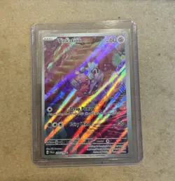 Pokemon Paldea Evolved Tinkatink 216/193 Illustration Rare Alternate Art - Image 1
