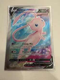 pokemon fusion strike mew v full art 250/264 - Image 1