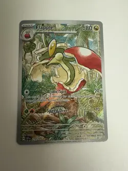 Pokemon Flapple 210/191 Illustration Rare Holo Sv08 Surging Sparks 80 HP - Image 1