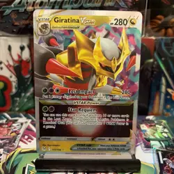 Pokemon TCG Giratina VSTAR - Lost Origin 131/196 Holo Ultra Rare NM + - Image 1