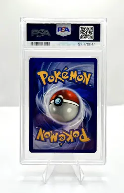1999 Pokemon Base Set Holo Hitmonchan PSA 8 NM-MT - Image 2