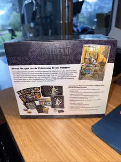 Paldean Fates Pokemon Center Elite Trainer Box ETB - New & Sealed + ACRYLIC CASE - Image 3