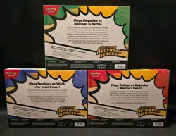 Pokemon TCG Ascended Heroes 3X Mega Ex Boxes All 3 Brand New Sealed - Image 2