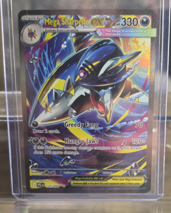 Pokemon TCG Mega Sharpedo EX 127/094 Phantom Forces Ultra Rare Holo English - Image 1