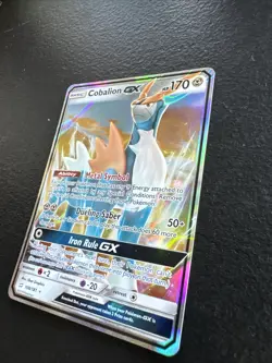 Pokemon TCG Cobalion GX Sun & Moon - Team Up 106/181 Holo Ultra Rare - Image 4