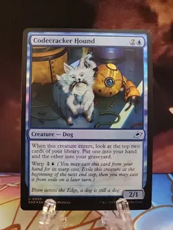 NM Foil U - Codecracker Hound: Edge of Eternities - Image 1