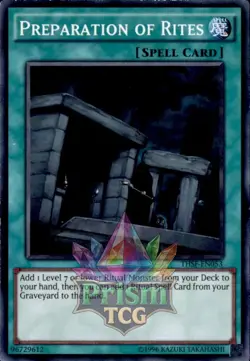 Preparation of Rites Super Rare #THSF-EN053 Yugioh Super Rare - Image 1