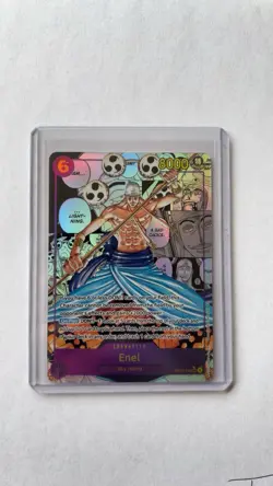 One Piece Enel OP15-118 (Manga) Alt Art Adventure on KAMI’s Island ENGLISH OP15 - Image 3