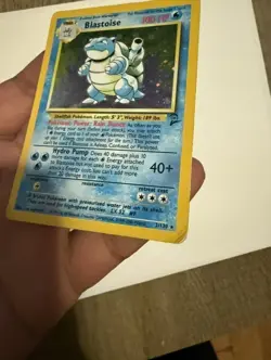 Pokemon TCG Blastoise Base Set 2 Holo Unlimited Rare Card 2/130 - Image 4