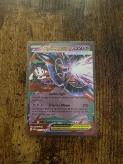Pokemon Mega Floette EX Rare Holo Chaos Rising 035/086 TCG Card NM Near Mint - Image 1
