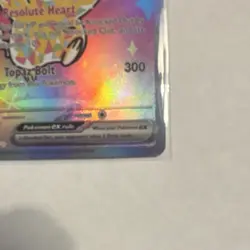 Pokemon Pikachu ex 219/191 Full Art Ultra Rare EX Holo Sv08 Surging Sparks Card - Image 3