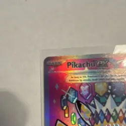 Pokemon Pikachu ex 219/191 Full Art Ultra Rare EX Holo Sv08 Surging Sparks Card - Image 5