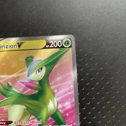 Virizion V 164/189 Astral Radiance Full Art Ultra Rare Holo Pokemon Card NM - Image 3