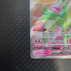 Virizion V 164/189 Astral Radiance Full Art Ultra Rare Holo Pokemon Card NM - Image 5