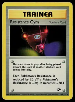 Pokemon Card Gym Challenge Resistance Gym 109/132 Rare - Image 1