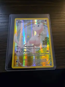 Pokemon Mew XY110 XY Holo Promo Basic 70 HP English Pokemon TCG Card - Image 1