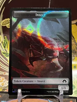MTG | Insect (0043) (💧Ripple Foil✨) - Zombie Token [M3C] - Image 1