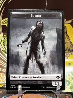MTG | Insect (0043) (💧Ripple Foil✨) - Zombie Token [M3C] - Image 2