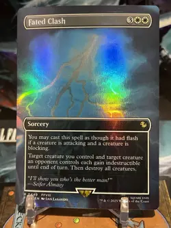 MTG | Fated Clash ✨FOIL✨ [FINAL FANTASY Scene] - Image 1
