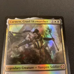 Carmen, Cruel Skymarcher Commander: the Lost Caverns of Ixalan Foil MTG - Image 2