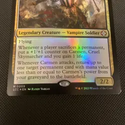 Carmen, Cruel Skymarcher Commander: the Lost Caverns of Ixalan Foil MTG - Image 3