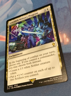 SOLDIER Military Program - Final Fantasy Commander - Rare - NM (see pics) MTG - Image 3