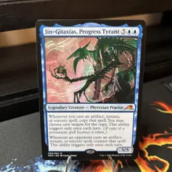 Jin-Gitaxias, Progress Tyrant 59 MTG Kamigawa: Neon Dynasty (NEO) - Image 1