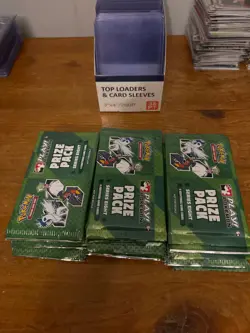 Play! Pokemon Prize Pack Series 8 Booster Packs, Lot Of 30 Factory Sealed New - Image 1
