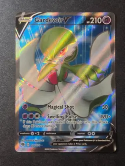 Gardevoir V 070/073 NM Champion's Path Ultra Rare Pokemon - Image 1