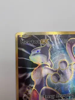 Mewtwo Ex 103/108 - XY Evolutions Full Art Gold Ultra Rare Pokemon TCG NM - Image 4