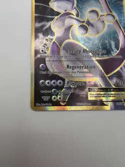 Mewtwo Ex 103/108 - XY Evolutions Full Art Gold Ultra Rare Pokemon TCG NM - Image 5