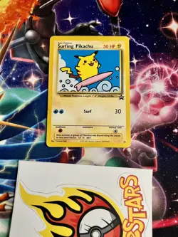 Pokemon Surfing Pikachu Black Star Promo - Image 1